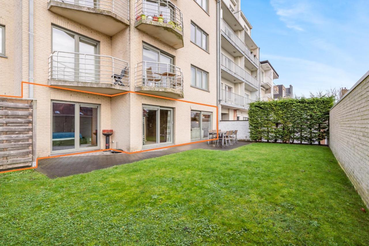 Luxury Apartment With Garden Close To The Beach Ostend Luaran gambar